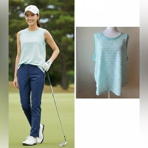 🩵Talbots XL Sleeveless Yoga/Golf/Gym Top - Sea Blue